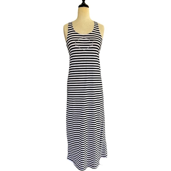 NWT HARLEY DAVIDSON MAXI DRESS RHINESTONE BAR AND SHIELD ON FRONT - Picture 2 of 12